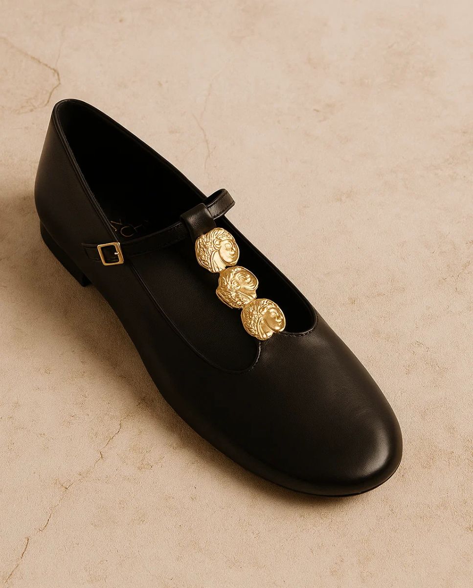 Bailarinas Abril Black oro 24 K - cuchy.es