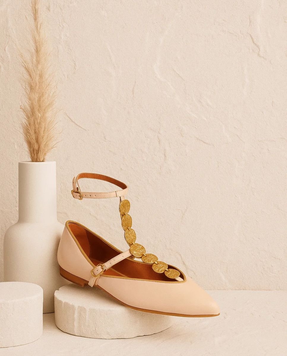Bailarinas Helena Pink oro 24 K - cuchy.es