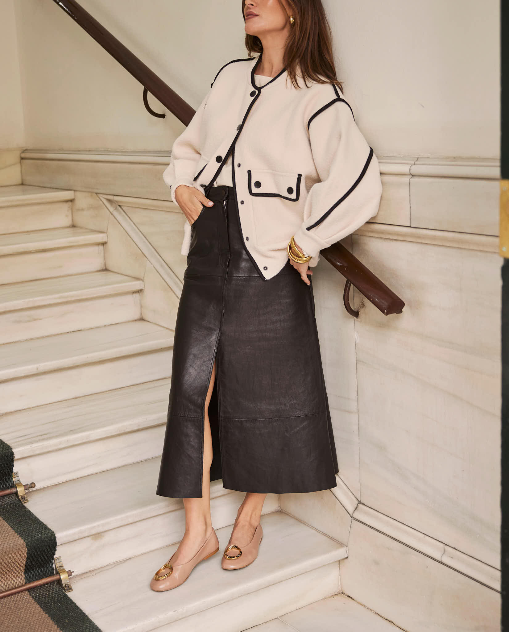 Bailarinas Noa Taupe oro 24K - cuchy.es