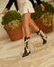 Botas Amelie Black y Beige - cuchy.es