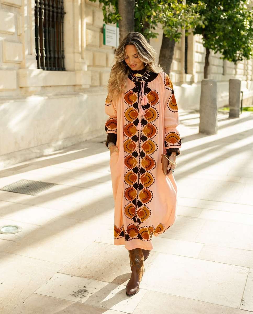 Botas Amelie caramelo y bronze - cuchy.es