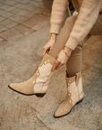 Botas Molly Arena Nude - cuchy.es
