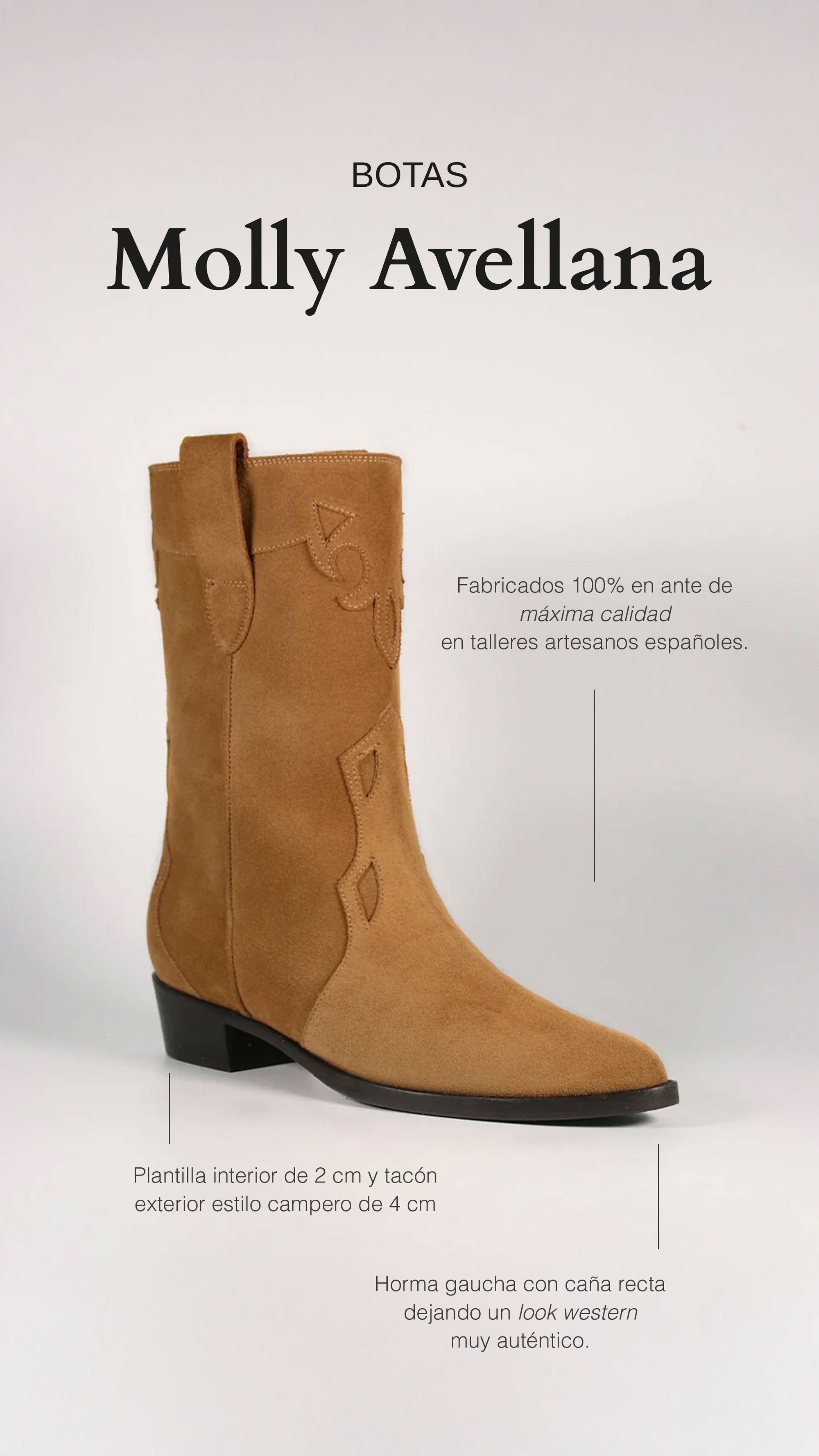 Botas Molly Avellana - cuchy.es