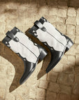 Botas Molly Black y Blanco - cuchy.es