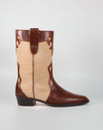 Botas Molly choco & Beige - cuchy.es