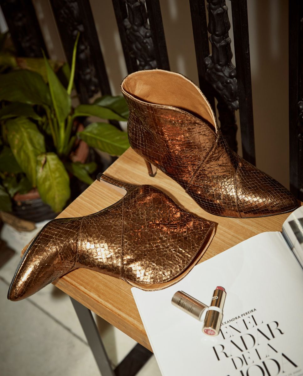 Botines Glow Bronze - cuchy.es
