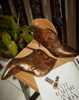 Botines Glow Bronze - cuchy.es