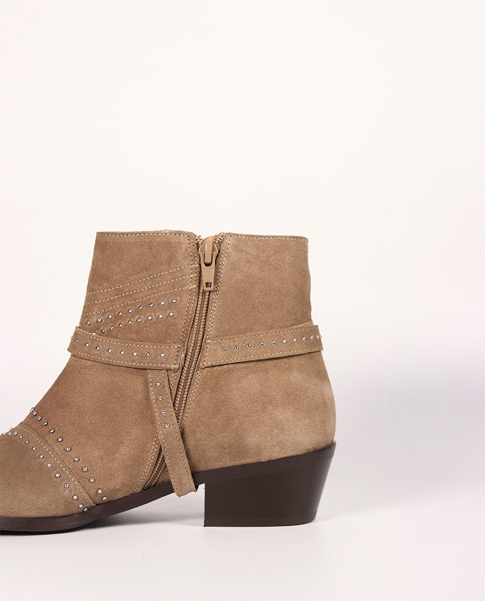 Botines Kim Taupe - cuchy.es