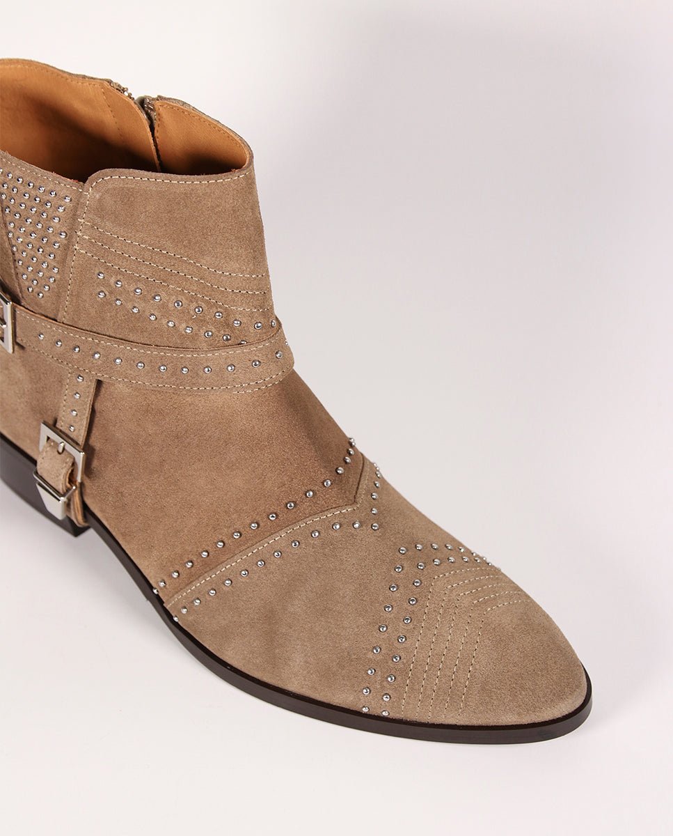 Botines Kim Taupe - cuchy.es