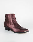 Botines Silvia Metal Burgundy - cuchy.es