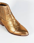 Botines Silvia Metal Gold - cuchy.es