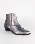 Botines Silvia Metal Silver - cuchy.es