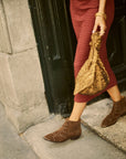 Botines Silvia Punk Coñac - cuchy.es