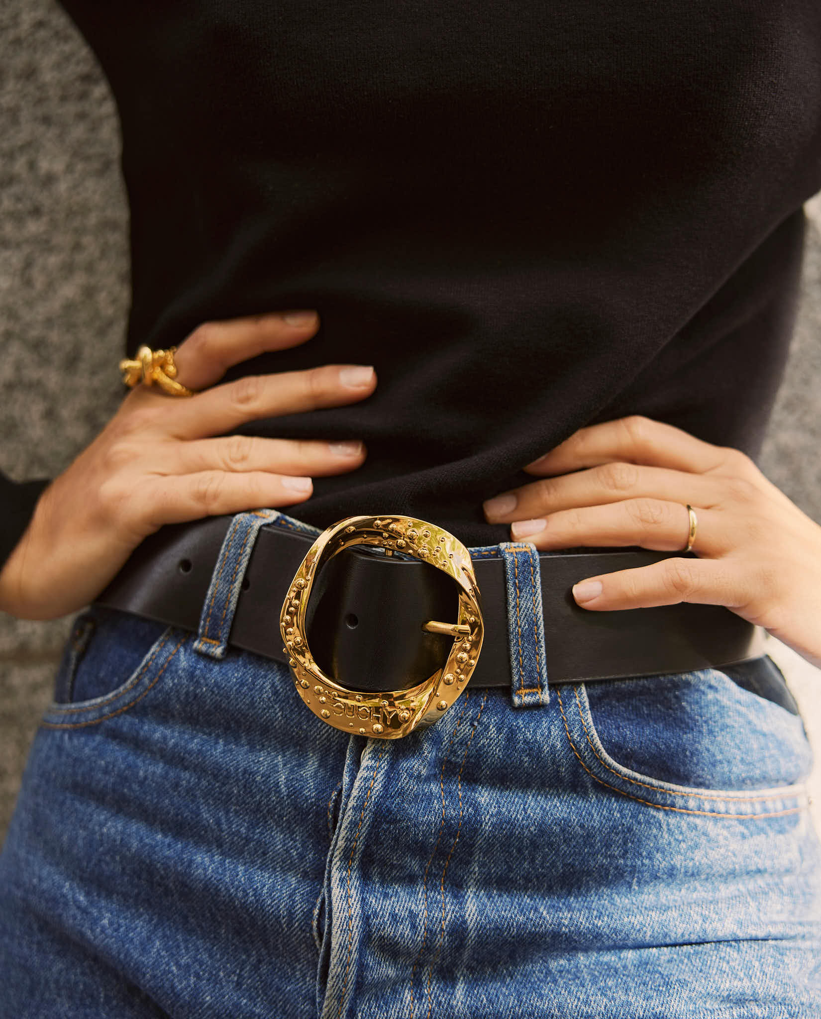 Cinturón Gloria Black - cuchy.es