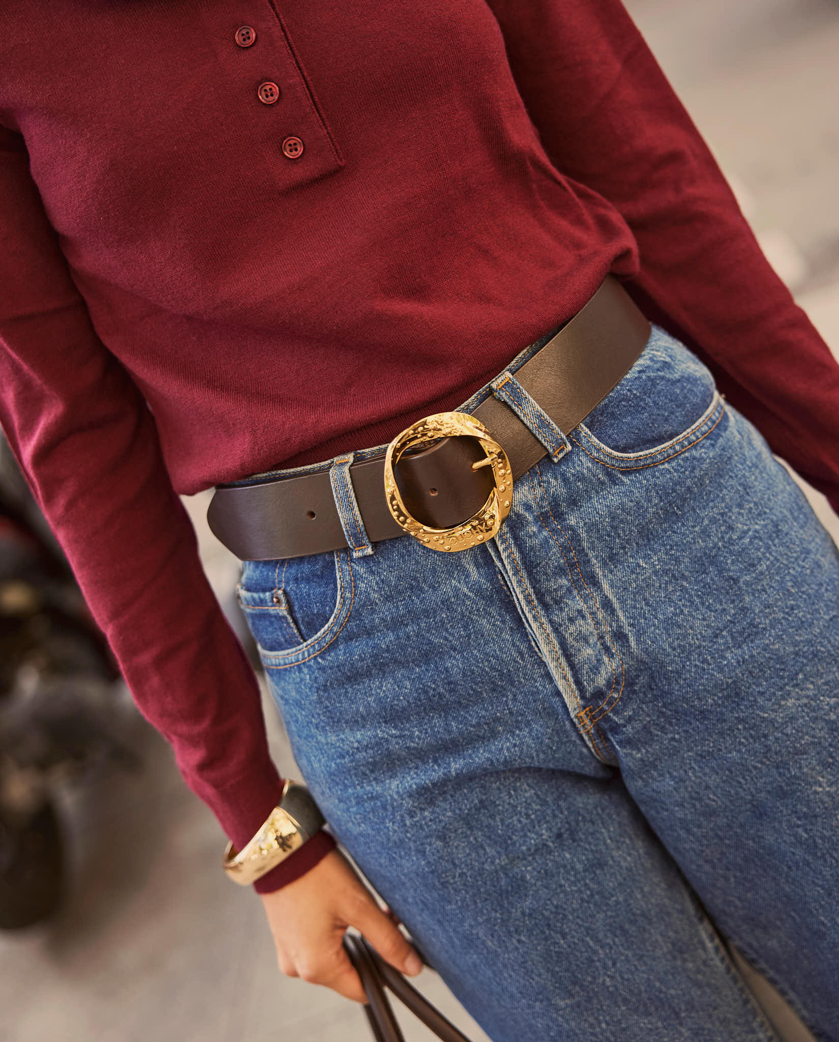 Cinturón Gloria Chocolate - cuchy.es