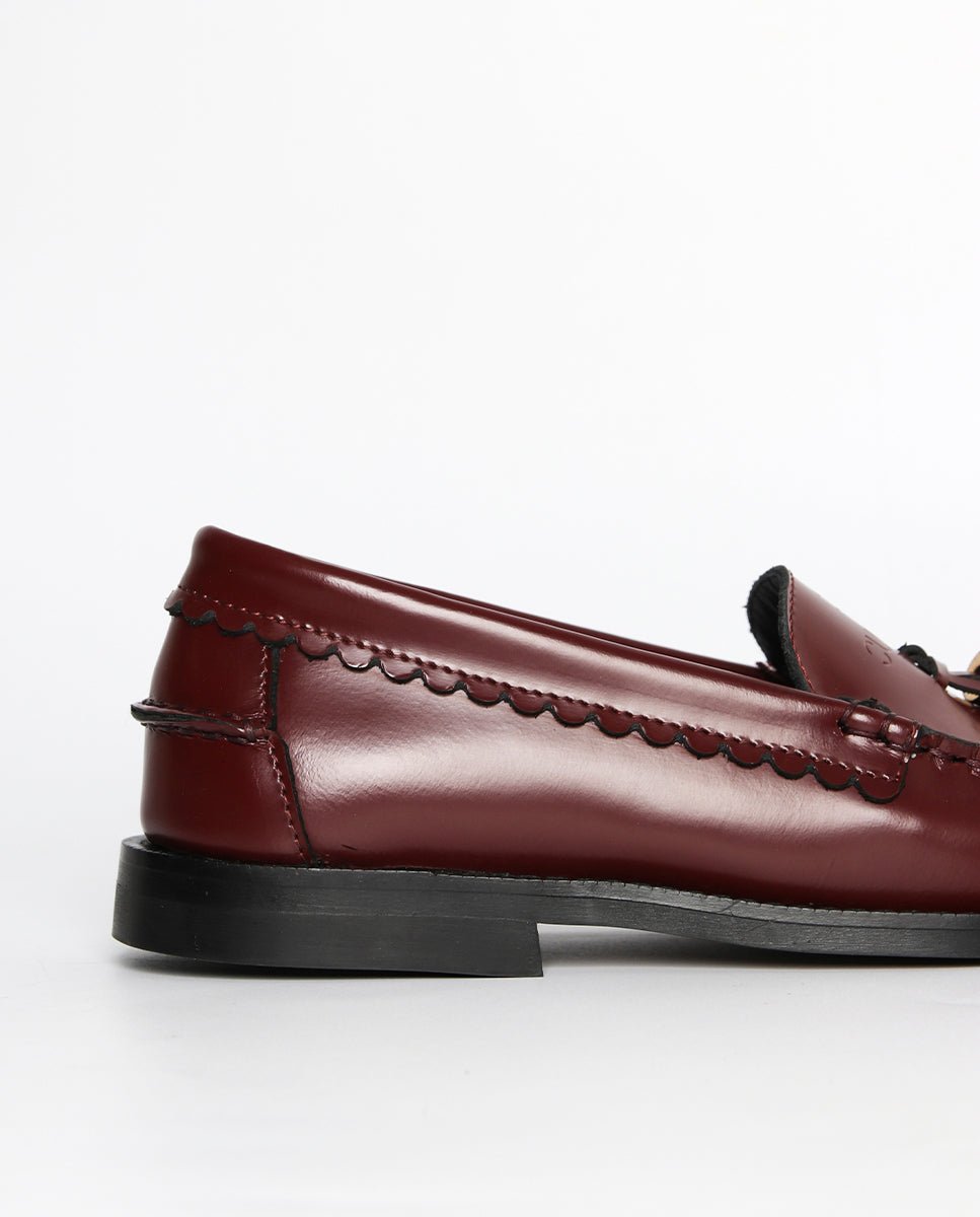 Mocasines Jane Burdeos - cuchy.es