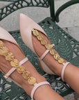 Bailarinas Helena Pink oro 24 K