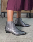 Botines Silvia Metal Silver