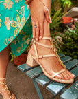 Sandalias de tacón Calista Nude