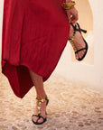 Sandalias de tacón Aura Black
