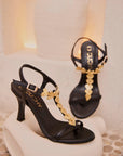 Sandalias de tacón Aura Black