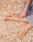 Sandalias de tacón Aura Nude
