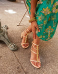 Sandalias de tacón Calista Nude