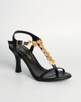 Sandalias de tacón Aura Black