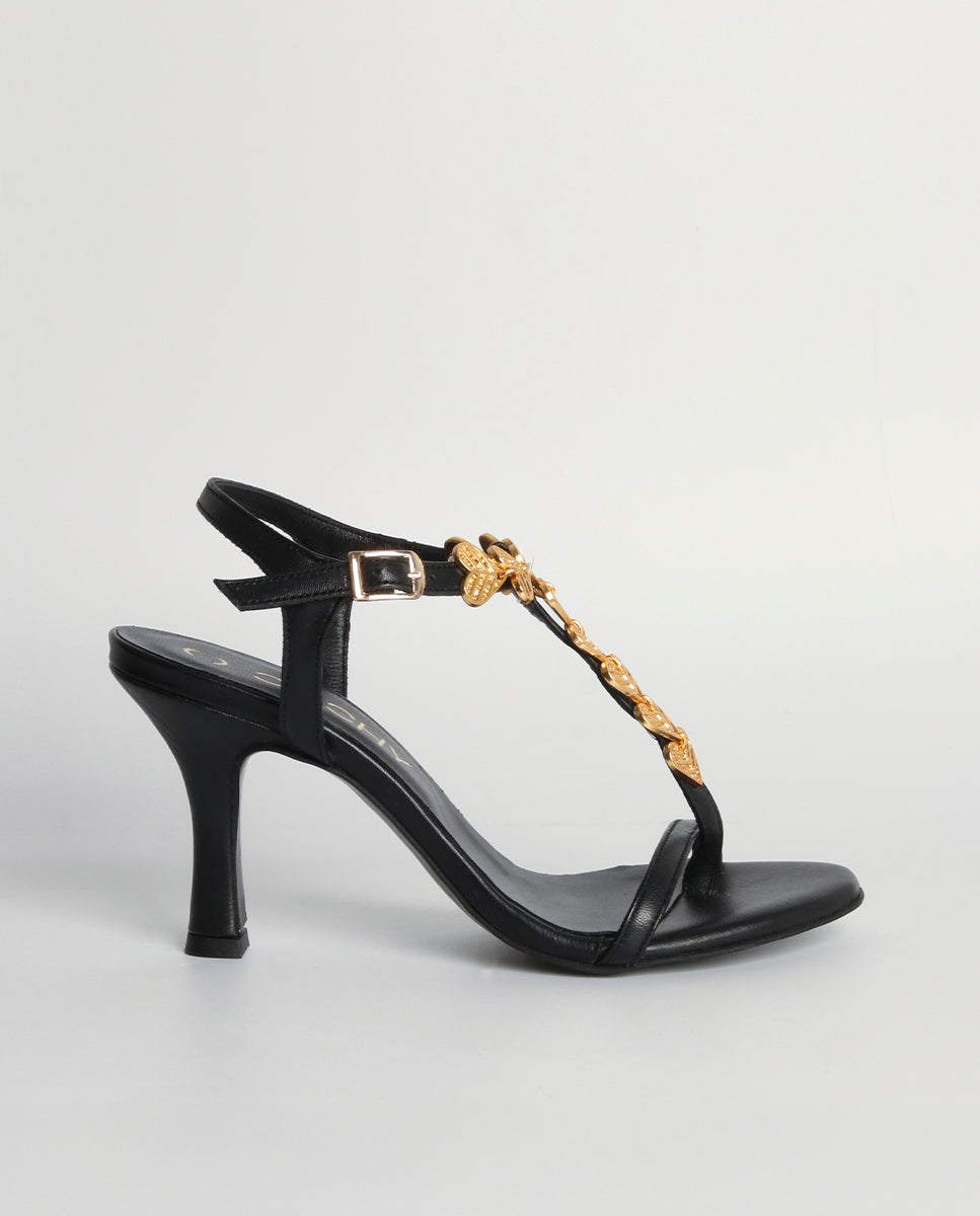 Sandalias de tacón Aura Black