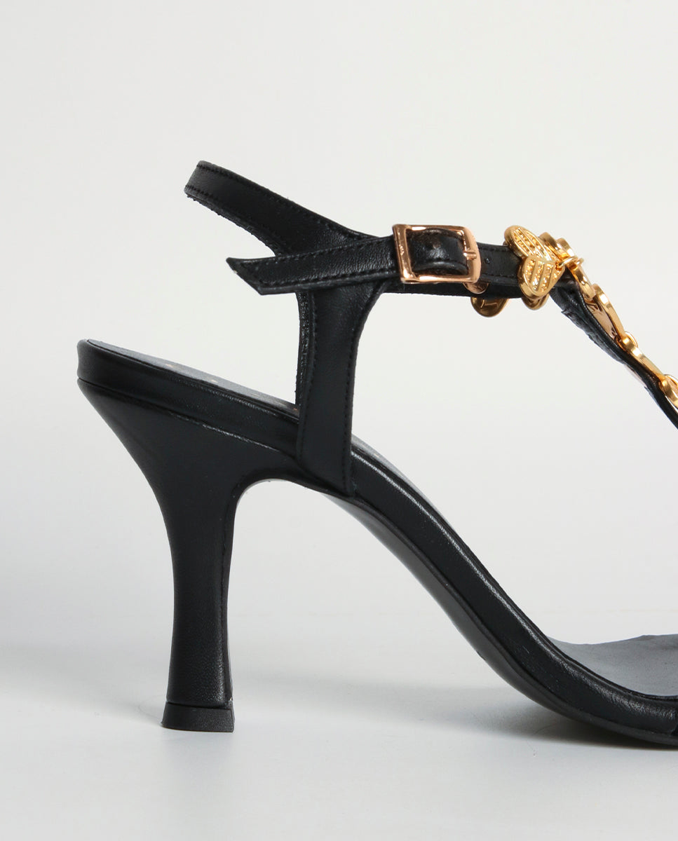 Sandalias de tacón Aura Black