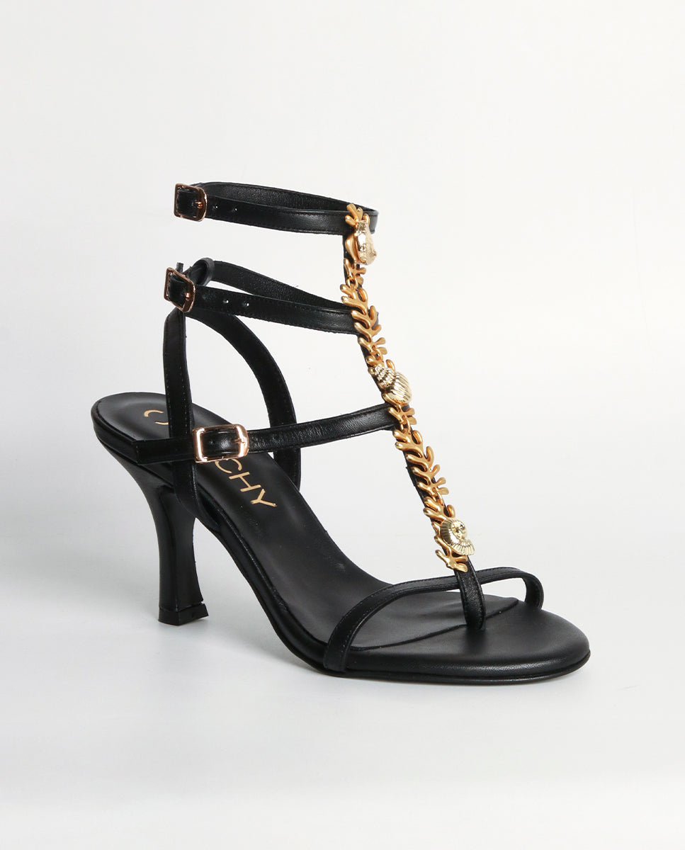 Sandalias de tacón Cornelia Black