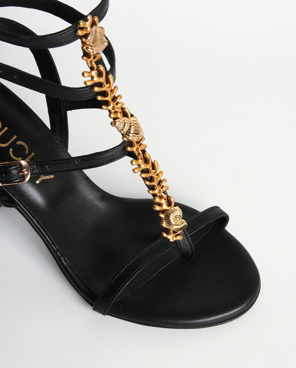 Sandalias de tacón Cornelia Black