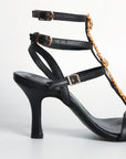 Sandalias de tacón Cornelia Black