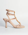 Sandalias de tacón Cornelia Nude