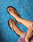 Sandalias Agnes Plataforma Black - cuchy.es