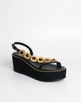 Sandalias Ariadna Cuña Black 7 - cuchy.es