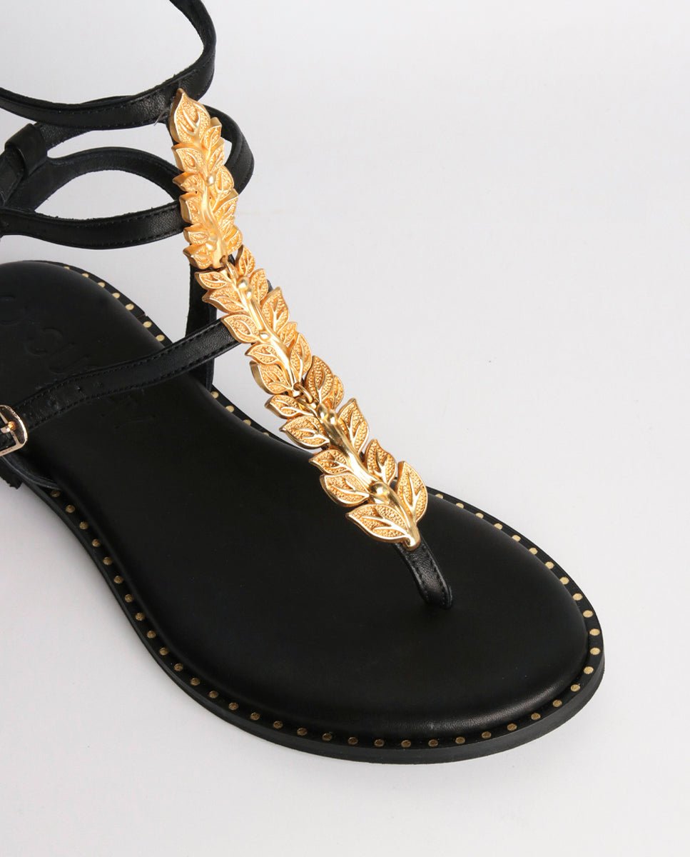 Sandalias Atalanta Black - cuchy.es
