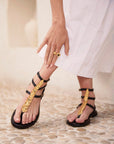 Sandalias Atalanta Black - cuchy.es