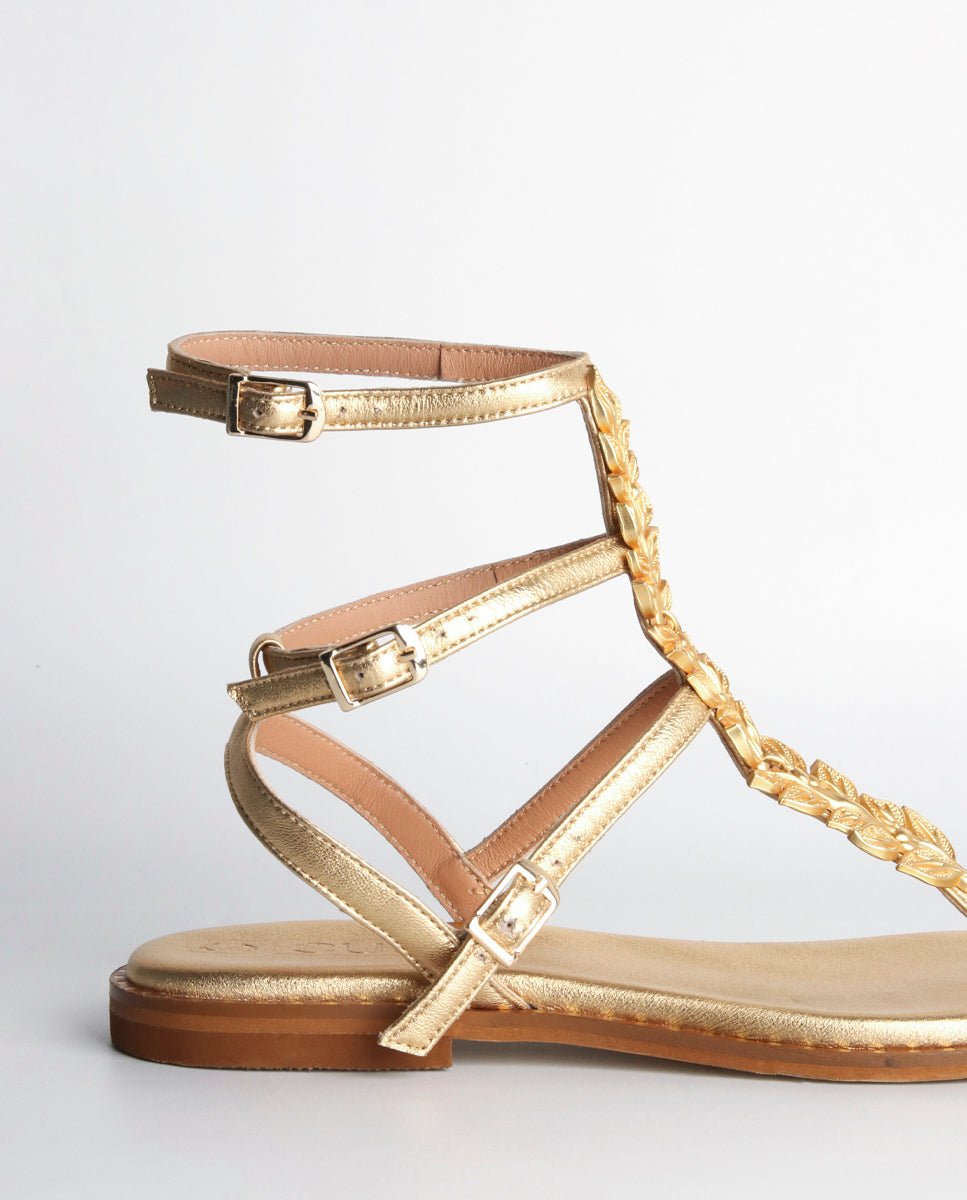 Sandalias Atalanta Gold - cuchy.es