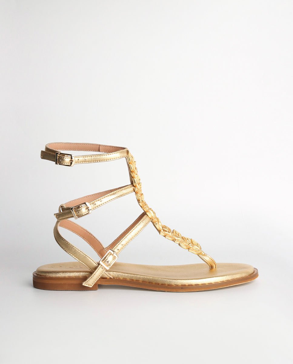 Sandalias Atalanta Gold - cuchy.es