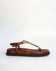 Sandalias Aura Plataforma Bio Choco - cuchy.es
