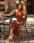 Sandalias de tacón Fátima Nude - cuchy.es