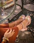 Sandalias de tacón Fátima Nude - cuchy.es