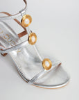 Sandalias de tacón Penélope Silver - cuchy.es