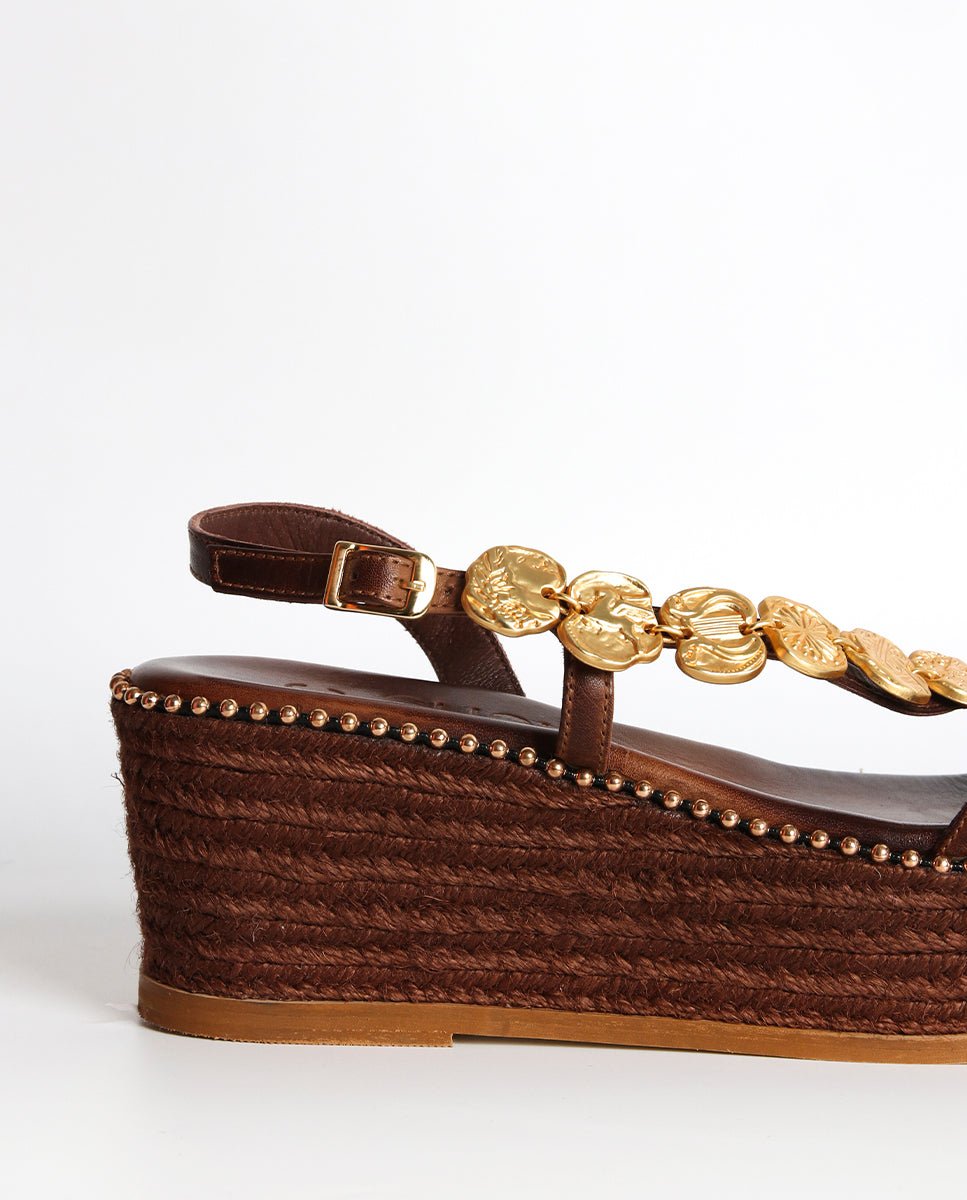 Sandalias Enea Cuña Choco 7 - cuchy.es