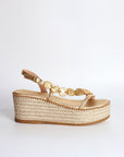 Sandalias Enea Cuña Gold 7 - cuchy.es