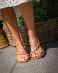 Sandalias Enea Gold - cuchy.es
