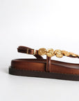 Sandalias Enea Plataforma BIO Choco - cuchy.es