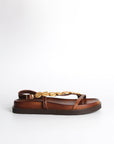 Sandalias Enea Plataforma BIO Choco - cuchy.es