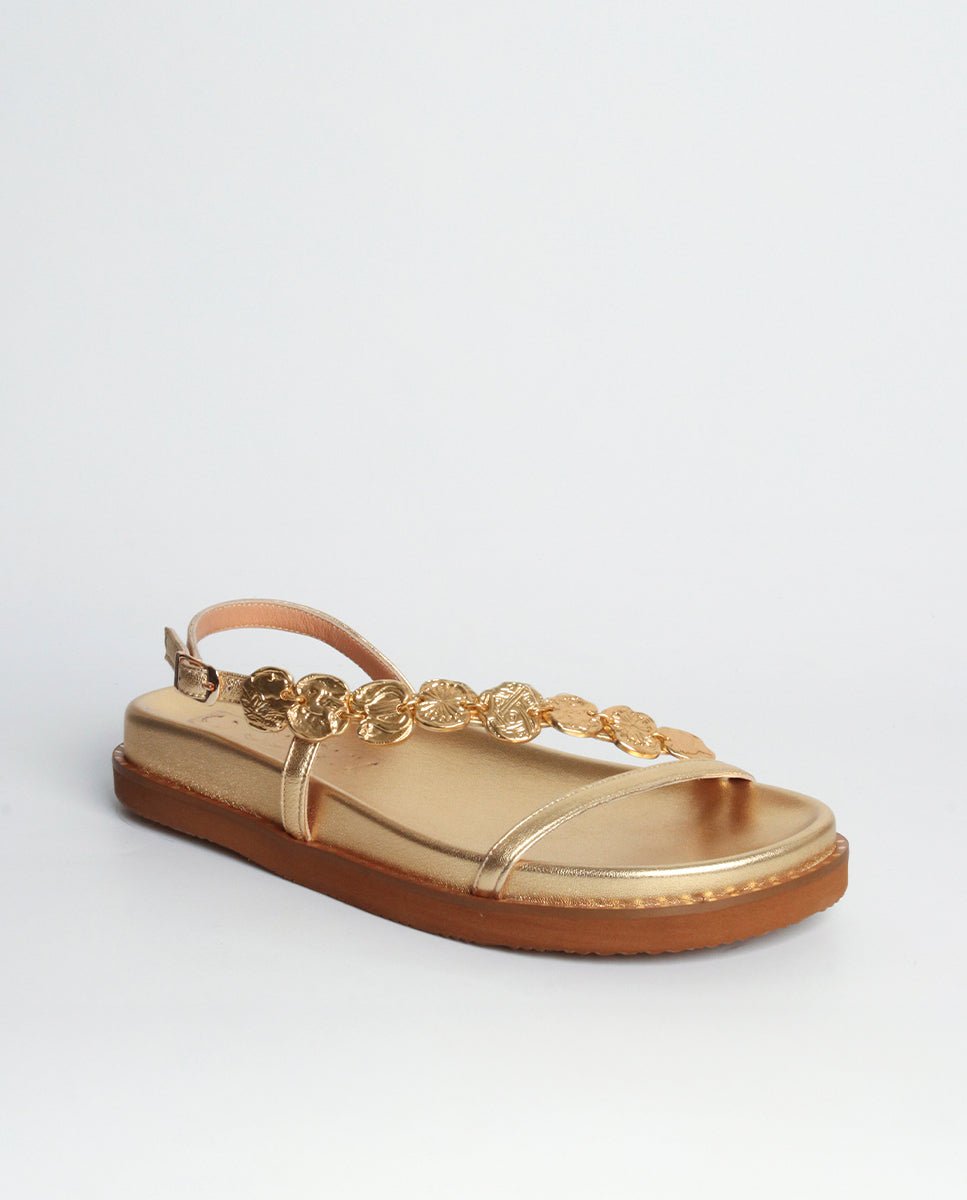 Sandalias Enea Plataforma Bio Gold - cuchy.es